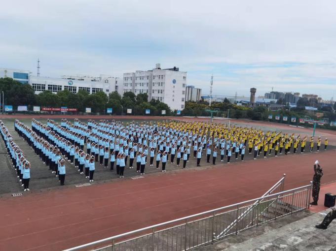 2017-2021年9月襄州区四中连续四届军训·襄州区四中